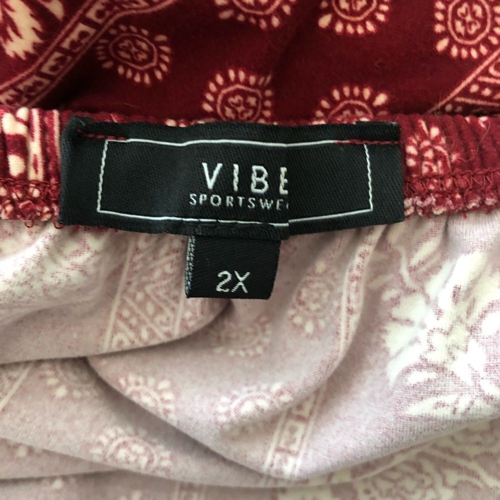 Boho Off The Shoulder Jumpsuit 2X 18 20 - Picture 3 of 5